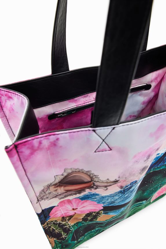 Women DesigualLarge fantasy tote bag Accessory 68X240798