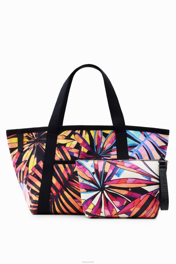 Women DesigualLarge tropical tote bag Accessory 68X240765