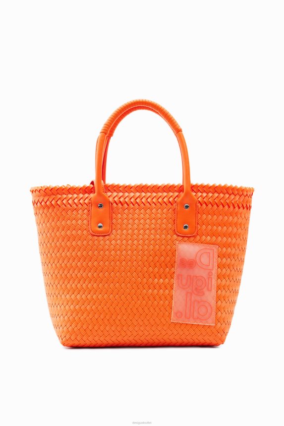 Women DesigualMidsize woven tote bag Accessory 68X240732