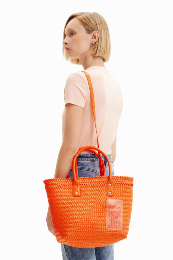 Women DesigualMidsize woven tote bag Accessory 68X240732