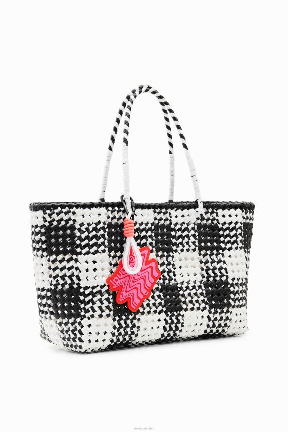 Women DesigualXL woven tote bag Accessory 68X240807