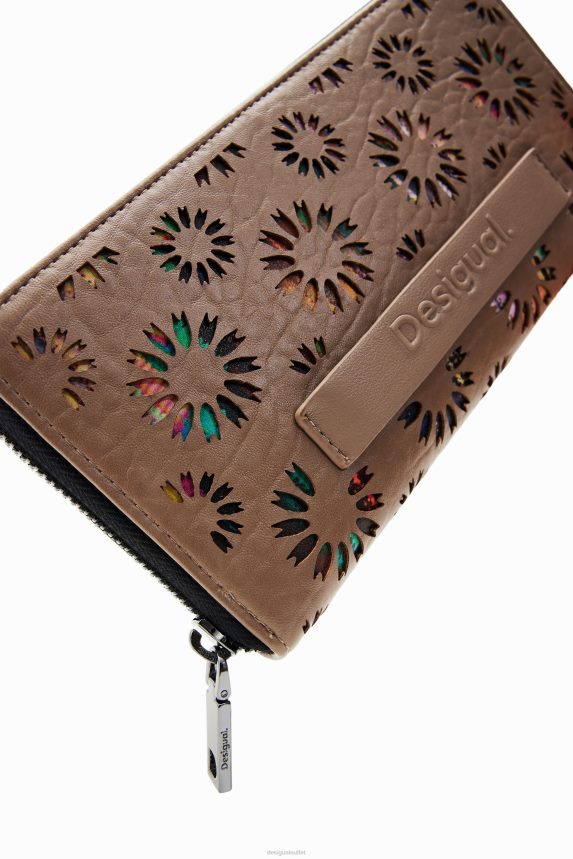 Women DesigualLarge die-cut wallet Accessory 68X2401309
