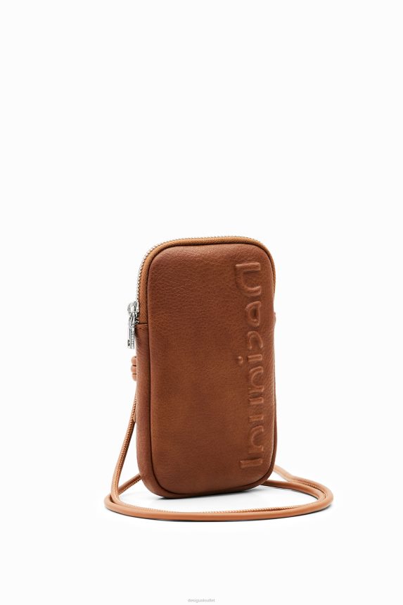 Women DesigualLeather-effect wallet smartphone holder Accessory 68X240144