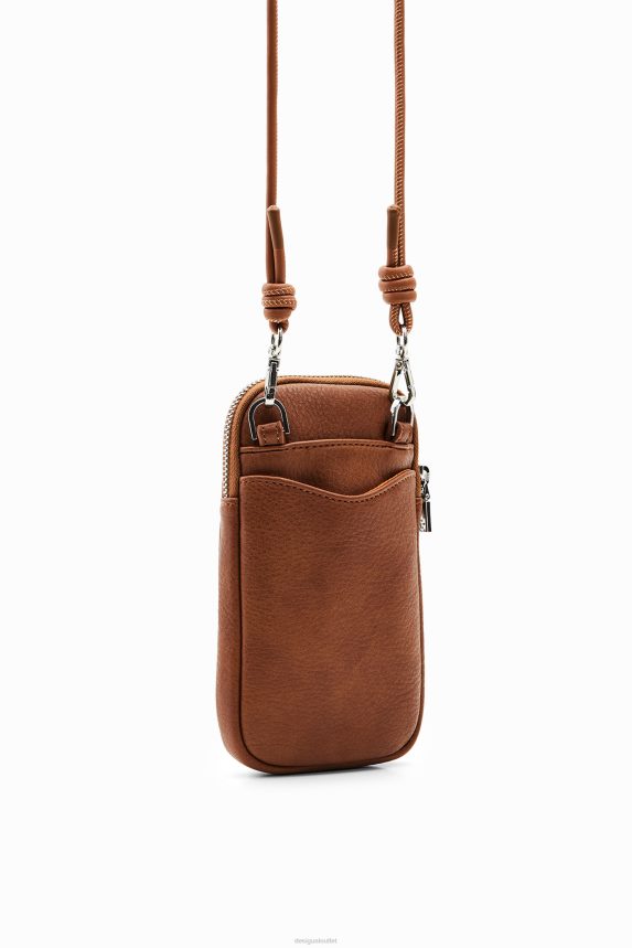 Women DesigualLeather-effect wallet smartphone holder Accessory 68X240144