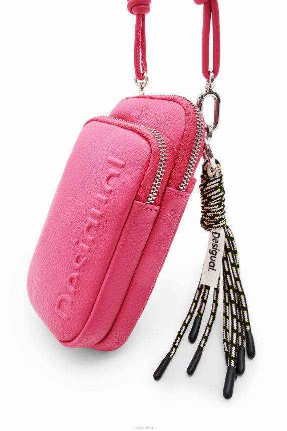 Women DesigualLeather-effect wallet smartphone pouch Accessory 68X2401235