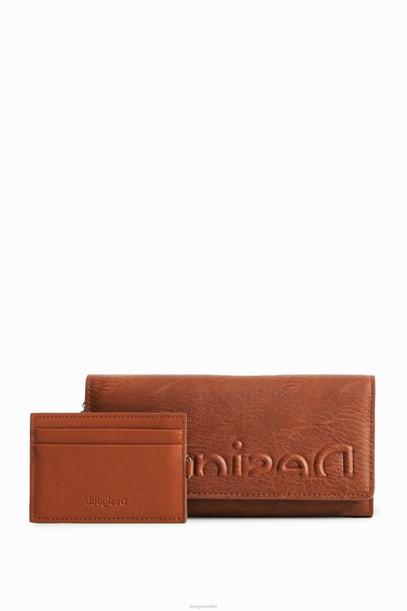 Women DesigualLogo flap wallet Accessory 68X2401388