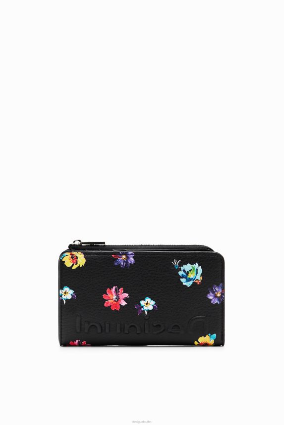 Women DesigualMidsize flower wallet Accessory 68X2401211