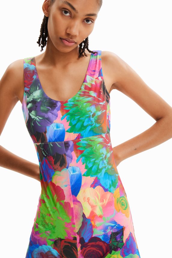 Women DesigualFloral sport unitard Clothing 68X240340