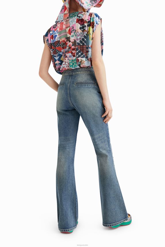 Women DesigualJohnson Hartig patchwork bodysuit Clothing 68X240878