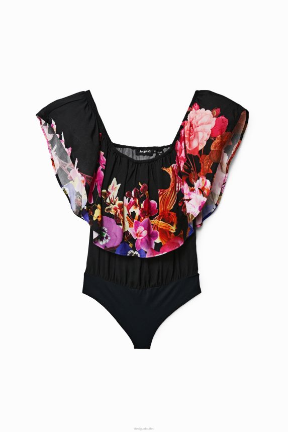 Women DesigualM. Christian Lacroix bodysuit Clothing 68X240811