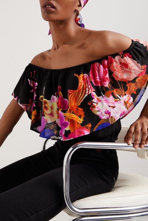 Women DesigualM. Christian Lacroix bodysuit Clothing 68X240811