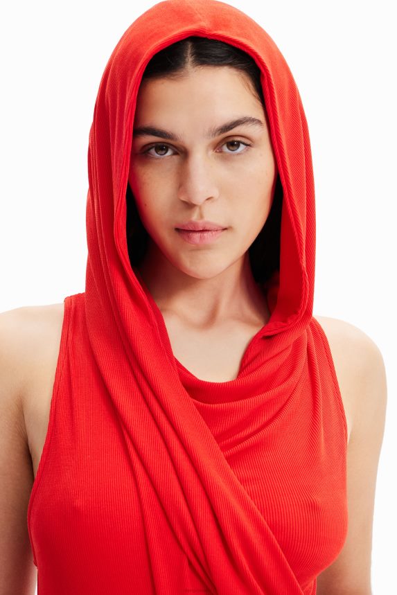 Women DesigualNathy Peluso hooded bodysuit Clothing 68X240448