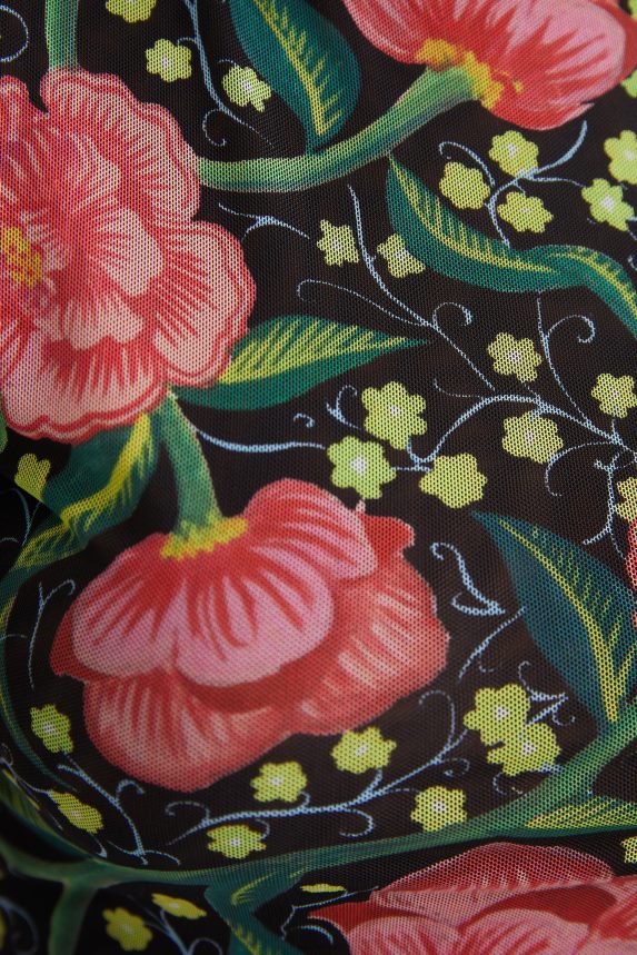 Women DesigualSlim floral bodysuit Clothing 68X2401088