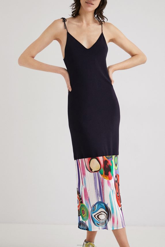 Women DesigualArty hem dress Clothing 68X240994