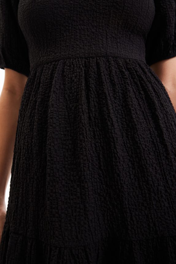 Women DesigualBack neckline midi dress Clothing 68X240814