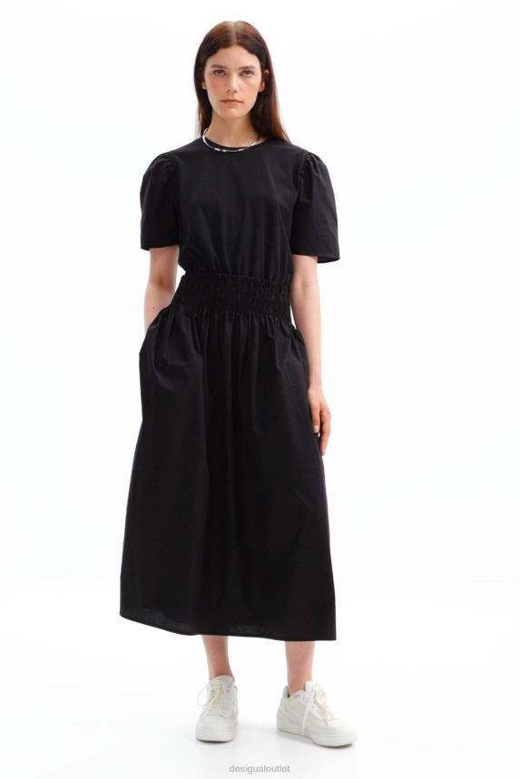 Women DesigualCombination midi dress Clothing 68X240151