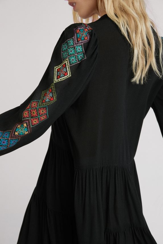 Women DesigualEthnic sleeve dress Clothing 68X2401092