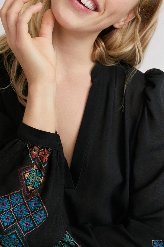 Women DesigualEthnic sleeve dress Clothing 68X2401092