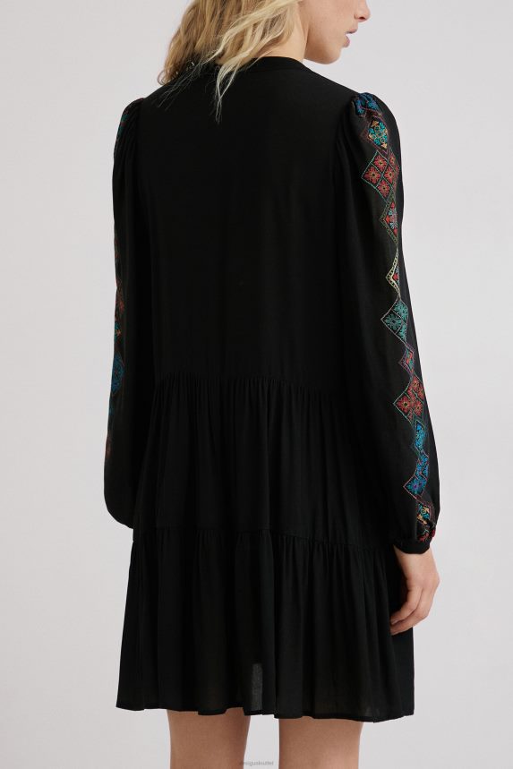 Women DesigualEthnic sleeve dress Clothing 68X2401092