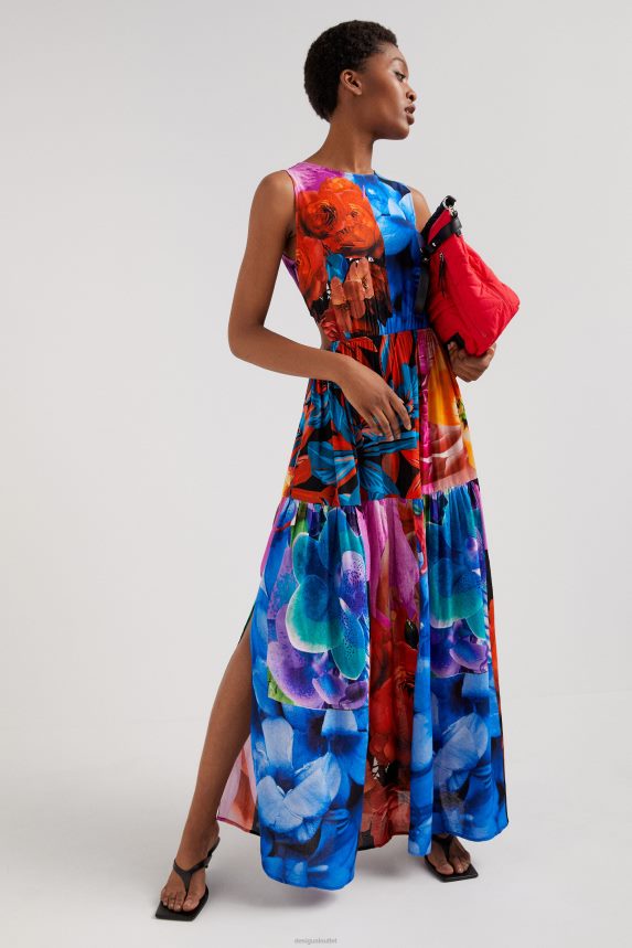 Women DesigualFloral cut-out dress Clothing 68X240482