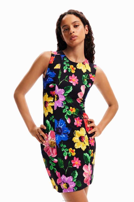 Women DesigualFloral mini dress Clothing 68X240241
