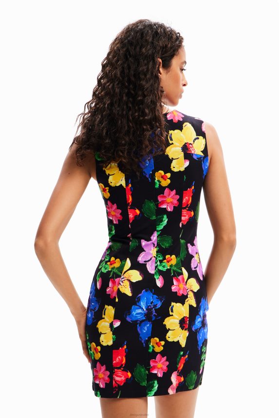 Women DesigualFloral mini dress Clothing 68X240241
