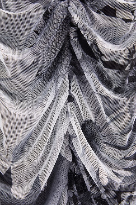 Women DesigualFloral ruched dress Clothing 68X2401136