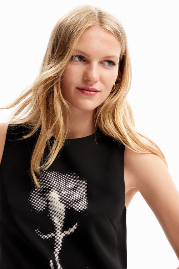 Women DesigualFlower pinafore dress Clothing 68X240103