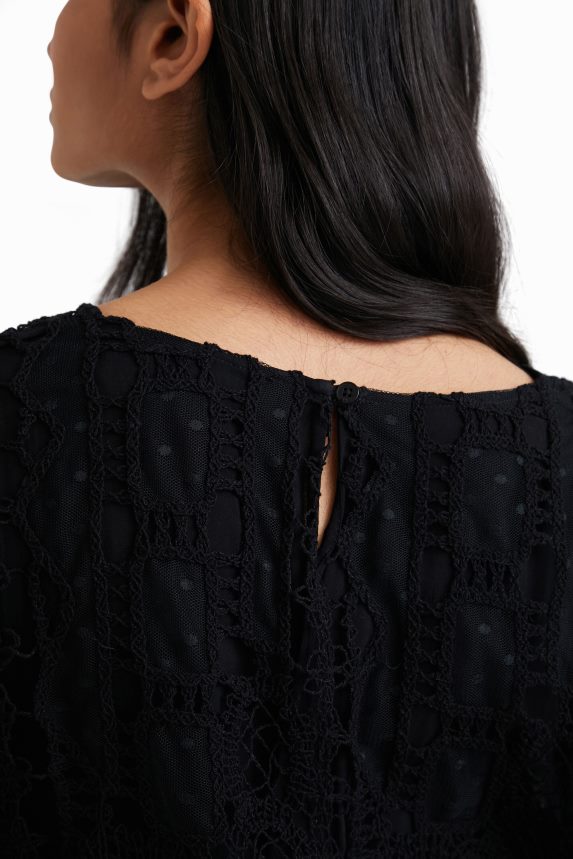 Women DesigualJohnson Hartig crochet-style dress Clothing 68X240892