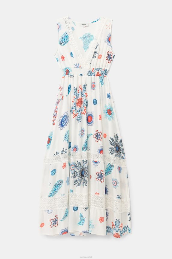 Women DesigualLong sleeveless dress Clothing 68X2401057