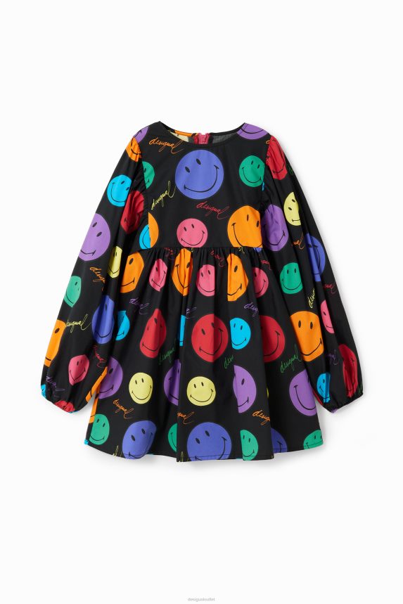 Women DesigualLoose Smiley dress Clothing 68X2401736