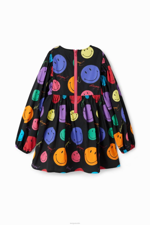 Women DesigualLoose Smiley dress Clothing 68X2401736
