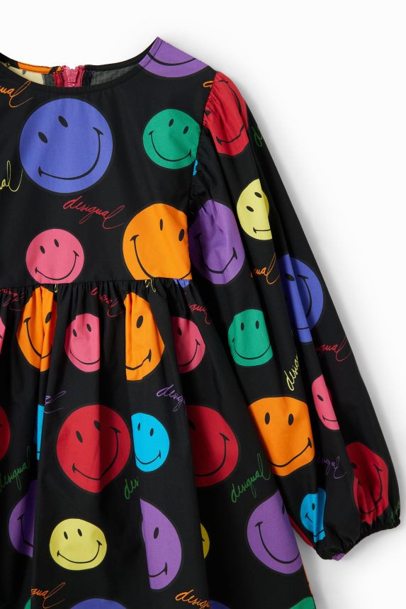Women DesigualLoose Smiley dress Clothing 68X2401736