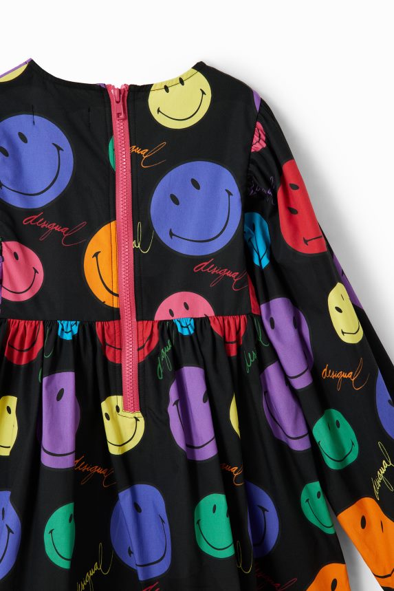 Women DesigualLoose Smiley dress Clothing 68X2401736