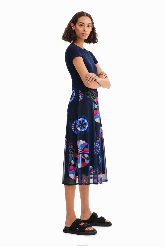 Women DesigualM. Christian Lacroix combination dress Clothing 68X24059