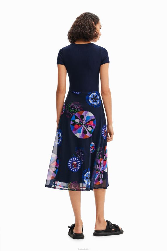 Women DesigualM. Christian Lacroix combination dress Clothing 68X24059