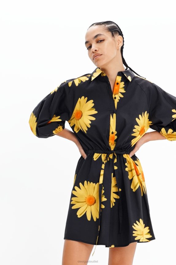 Women DesigualM. Christian Lacroix daisy shirt dress Clothing 68X240862