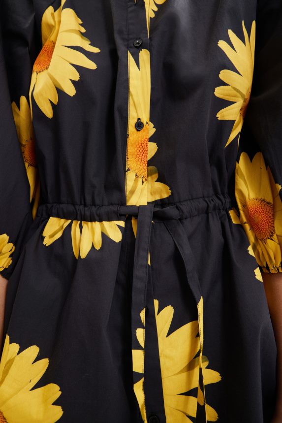 Women DesigualM. Christian Lacroix daisy shirt dress Clothing 68X240862