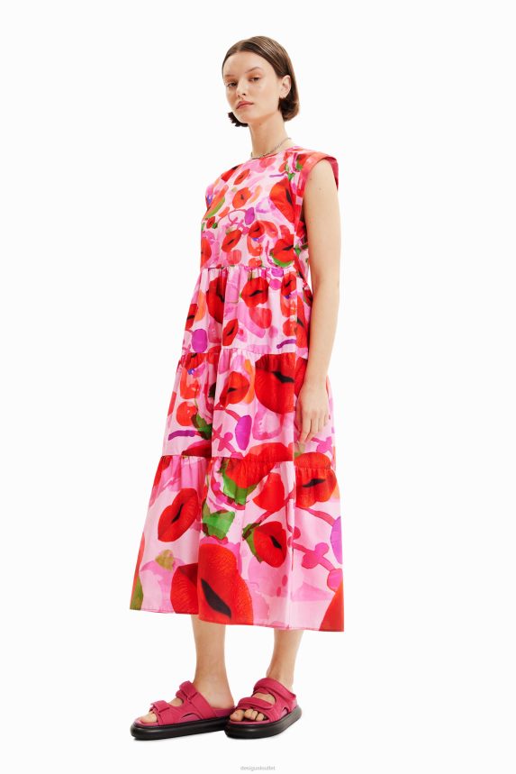 Women DesigualM. Christian Lacroix lips dress Clothing 68X240283