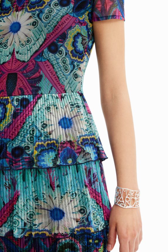 Women DesigualM. Christian Lacroix short layered dress Clothing 68X2406