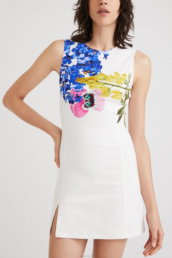 Women DesigualM. Christian Lacroix white dress Clothing 68X2401135