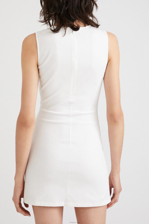 Women DesigualM. Christian Lacroix white dress Clothing 68X2401135