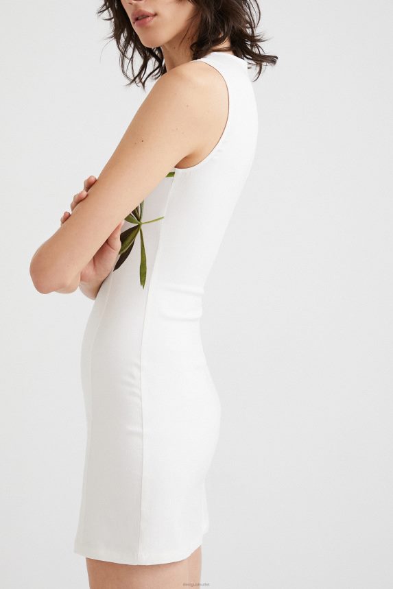 Women DesigualM. Christian Lacroix white dress Clothing 68X2401135