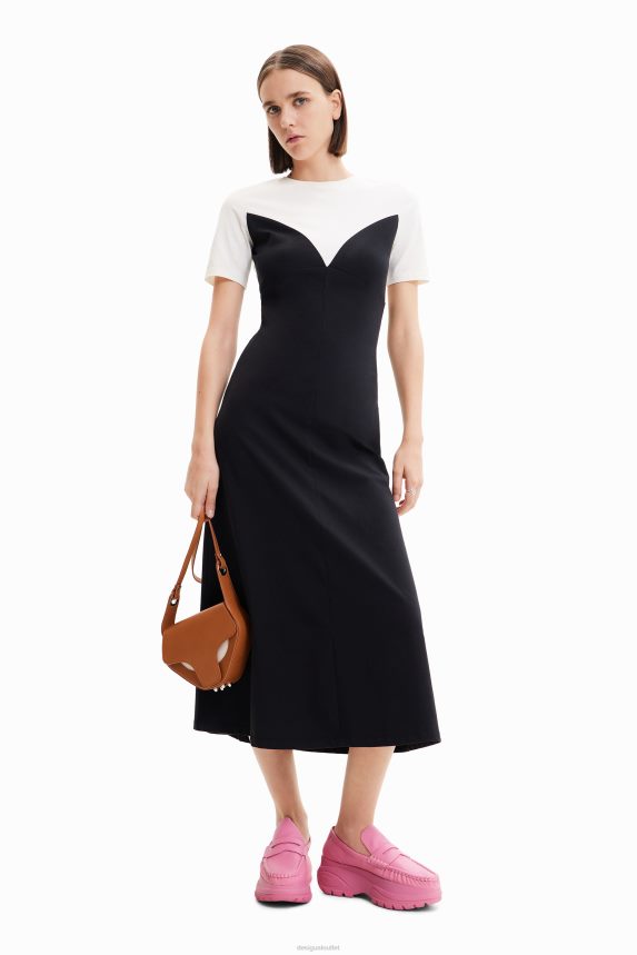 Women DesigualMaitrepierre corset-effect dress Clothing 68X2401019