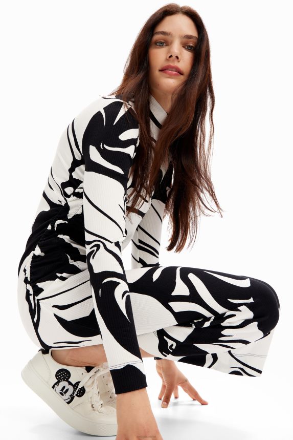 Women DesigualMickey Mouse midi dress Clothing 68X240984