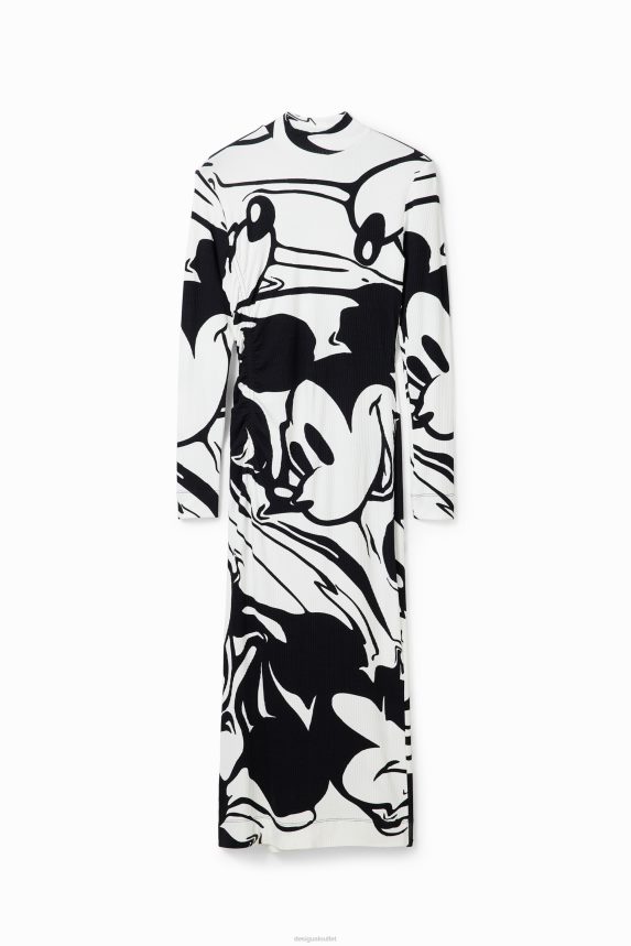 Women DesigualMickey Mouse midi dress Clothing 68X240984