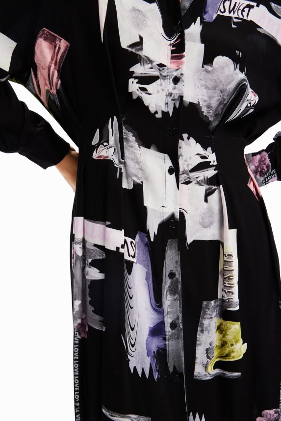 Women DesigualMidi shirt dress Clothing 68X24066