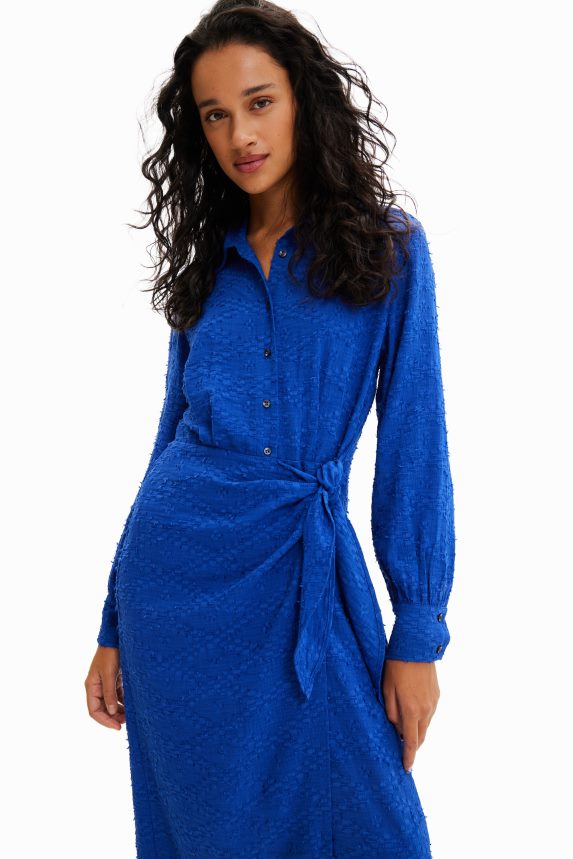 Women DesigualMidi wrap dress Clothing 68X240387