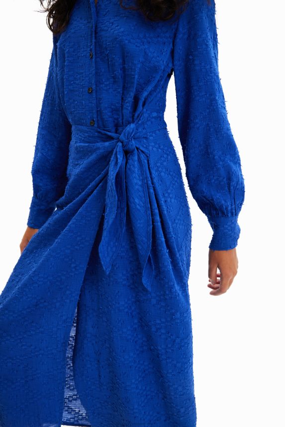 Women DesigualMidi wrap dress Clothing 68X240387