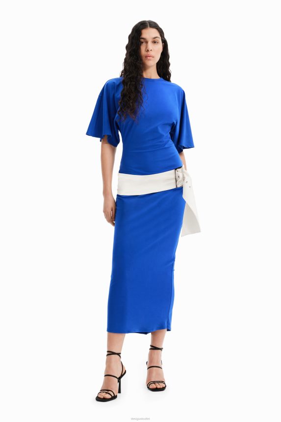 Women DesigualNathy Peluso belt dress Clothing 68X240462